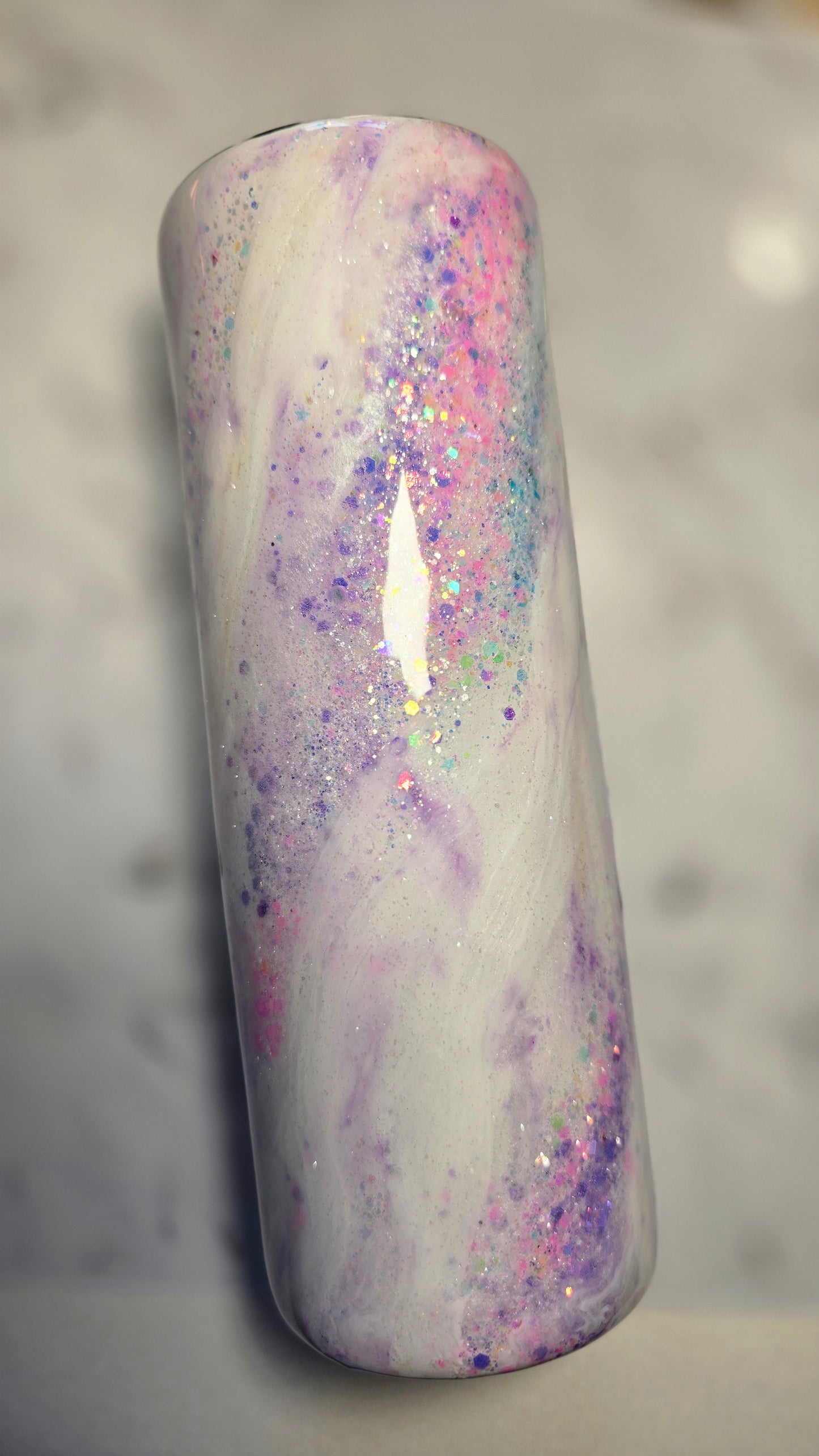 Marble milky way swirl tumbler