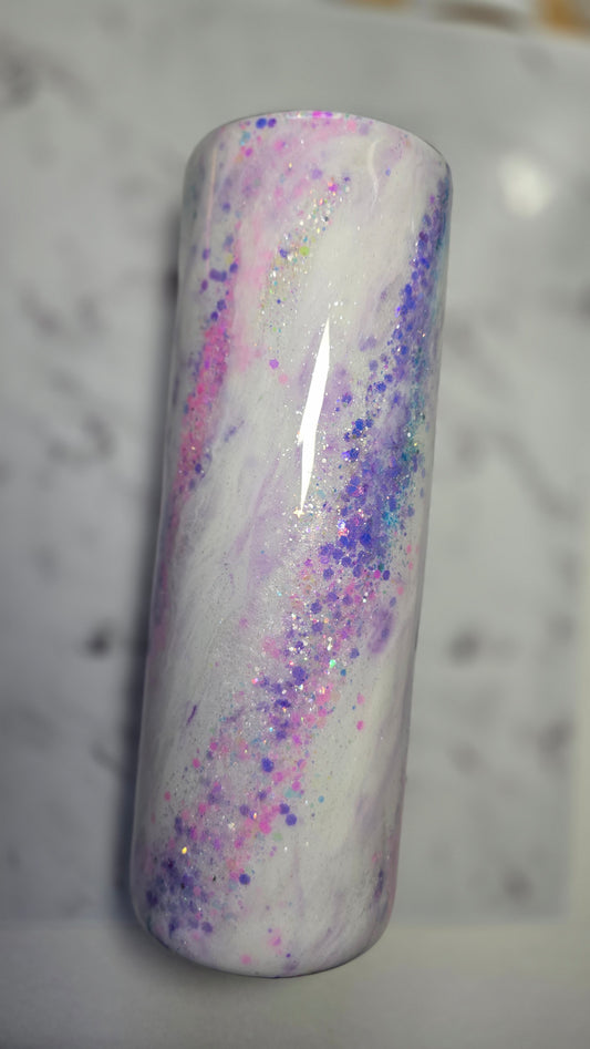 Marble milky way swirl tumbler